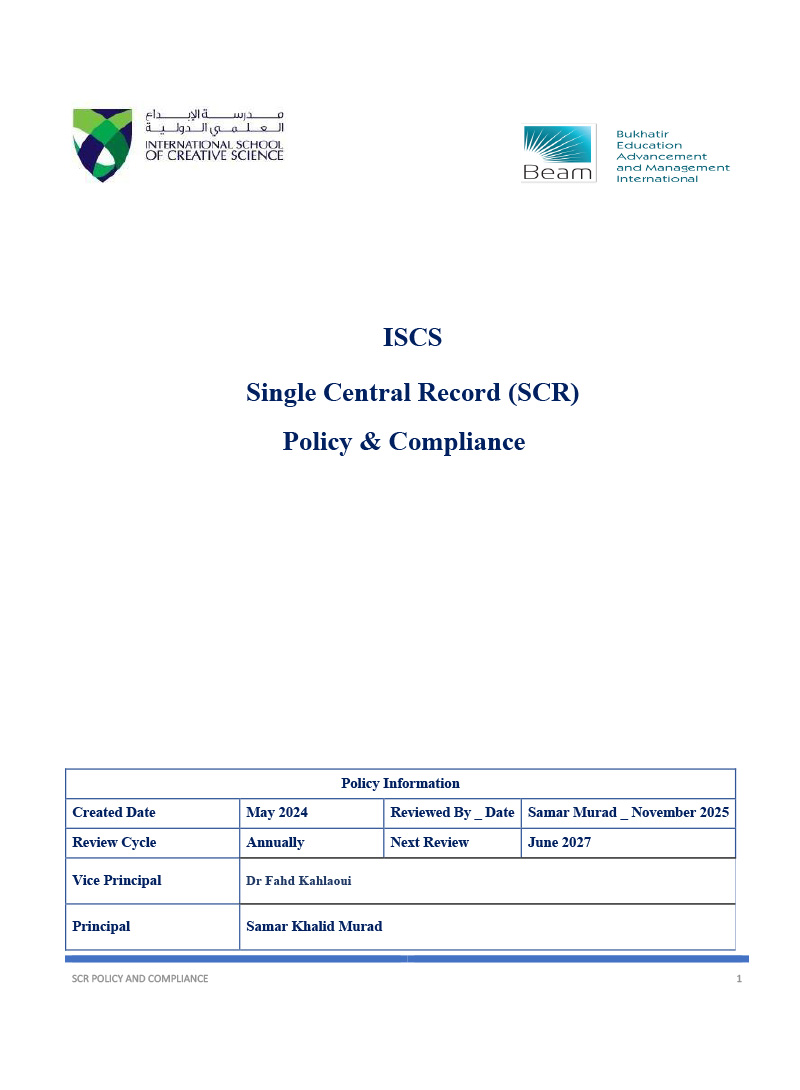 https://iscs.sch.ae/sharjah-muwaileh/source/uploads/SCR Policy & Compliance 2025